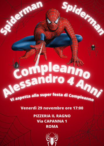 Invito digitale compleanno - invito,