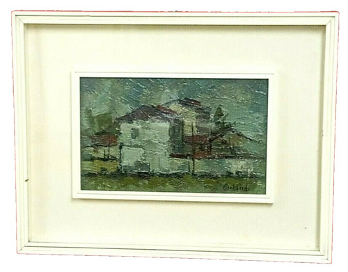 Orlandi dipinto 27x16 olio - orlandi,