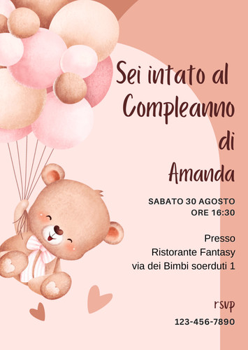 Invito compleanno digitale