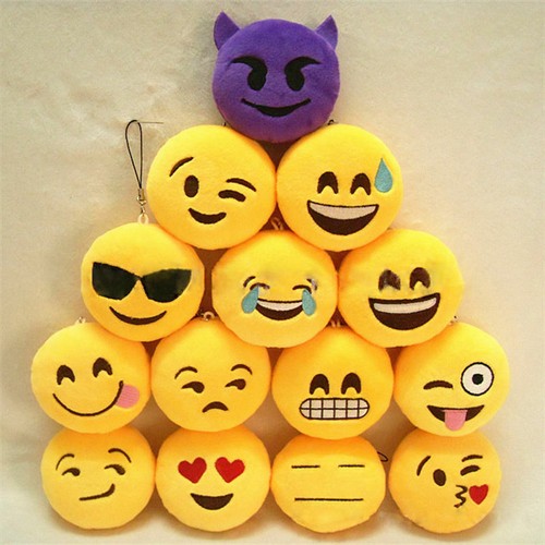 Ciondoli emoji emoticon - 8, cm