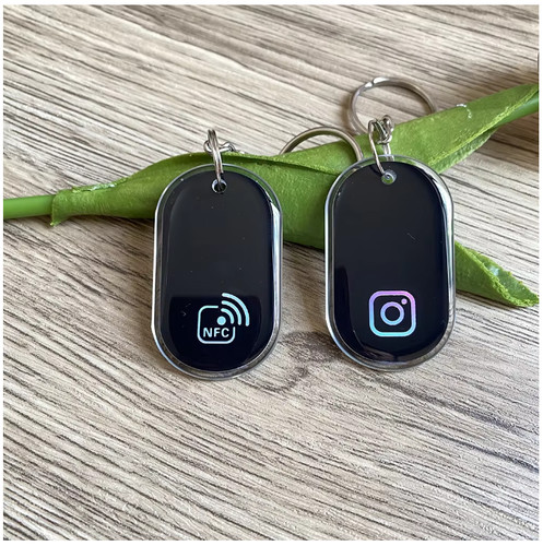 10x portachiavi nfc instagram - nfc,