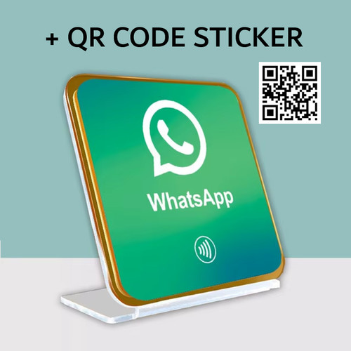 Whatsapp display stand nfc con - stand,
